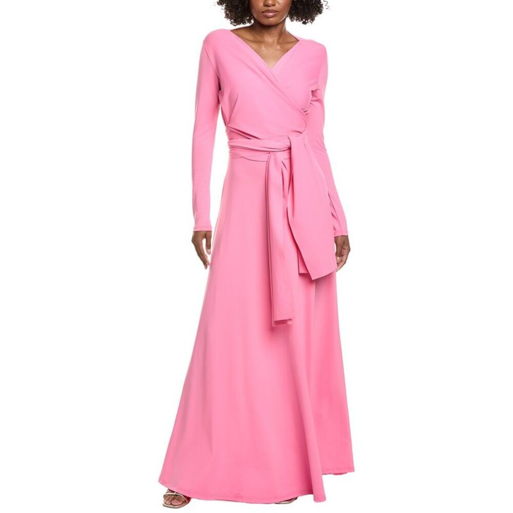 Issue New York Womens  Jersey Tie Gown